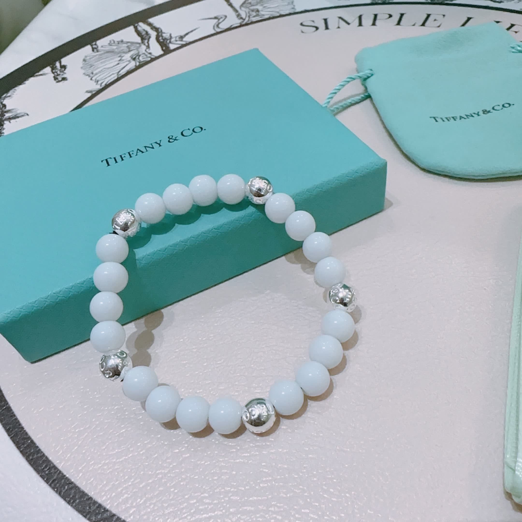 Tiffany & Co. Blue Bead Bracelet
